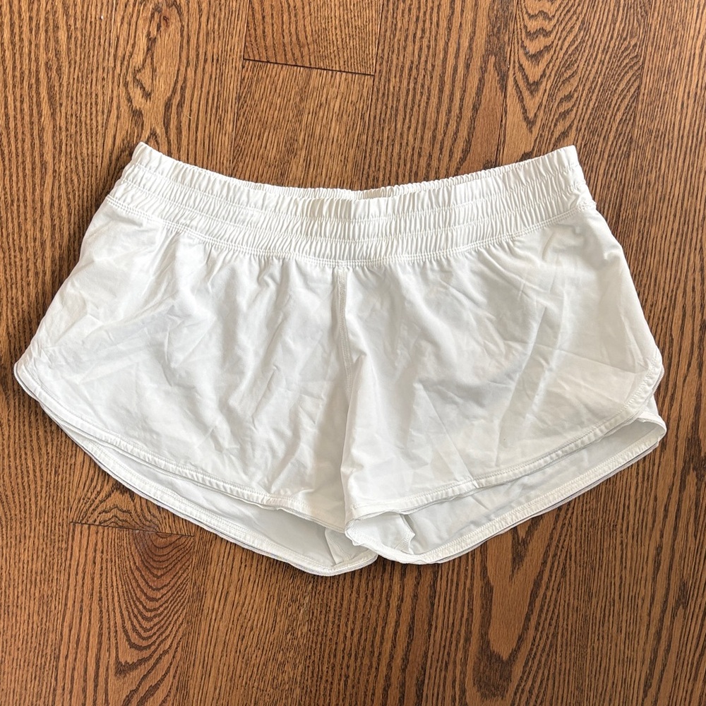 Lululemon Women's White Shorts